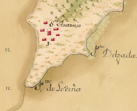 Mission San Antonio 1756