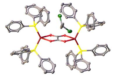 Cu(I) oxalate PPh3 complex